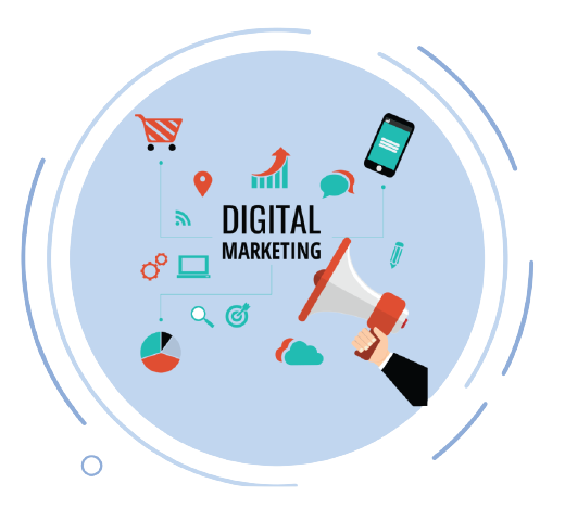 Digital marketiing logo